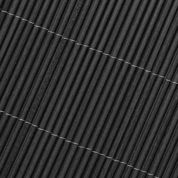 Canisse imitation osier composite gris clair H.1,5 x L.3 m - NORTENE - Image 2