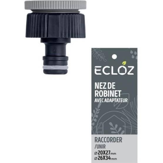 Ecloz - Nez robinet avec adaptateur 26x34 20x27 - ECLOZ - Image 2