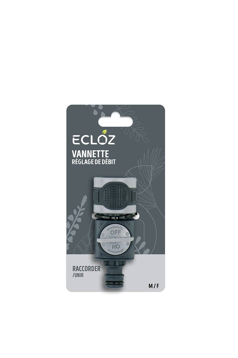 Ecloz - Vannette de réglage de débit bi matière – ECLOZ - Image 1