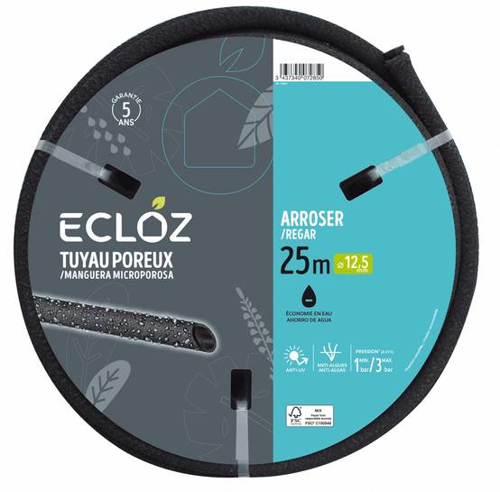 Ecloz - Tuyau poreux 12,5 mm 25 m - ECLOZ - Image 1