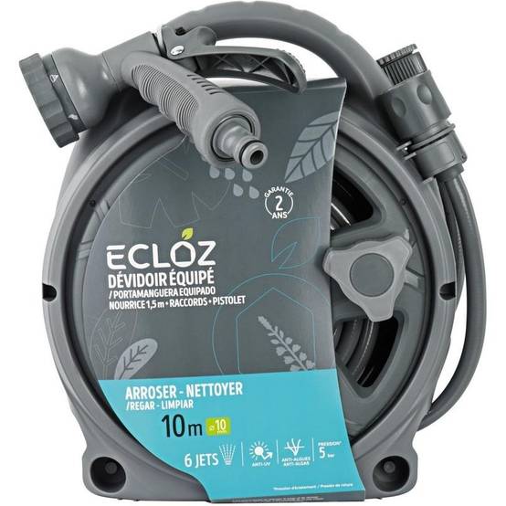 Ecloz - Dévidoir portable tuyau équipé 10 m – ECLOZ - Image 2