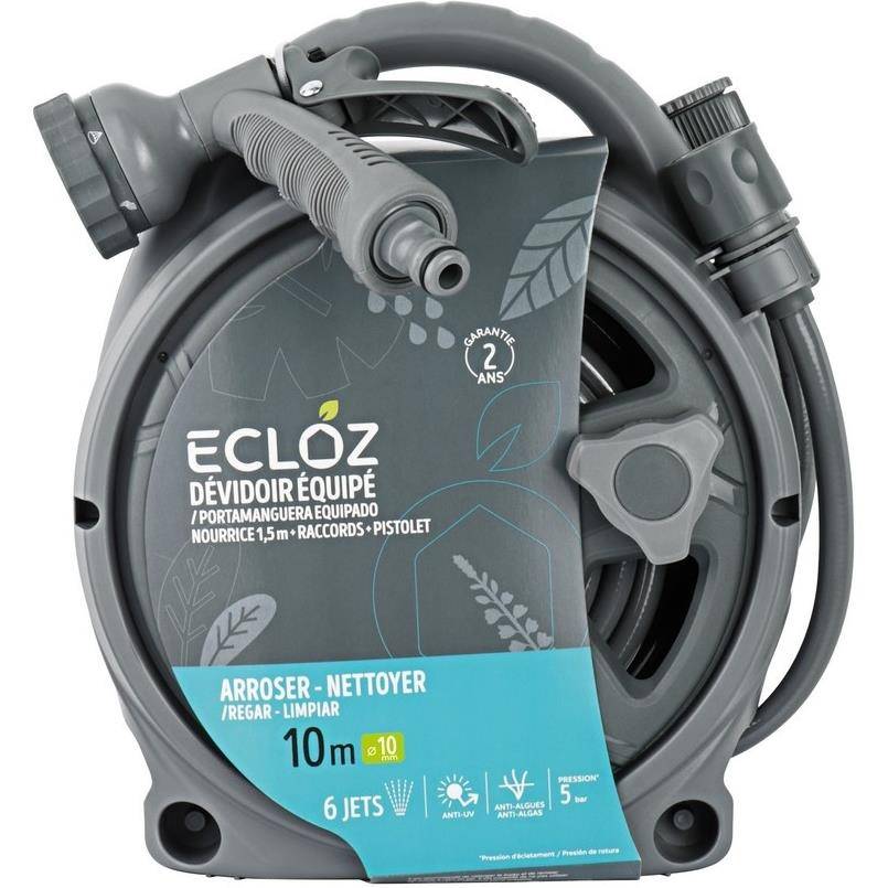 Ecloz - Dévidoir portable tuyau équipé 10 m – ECLOZ - Image 2