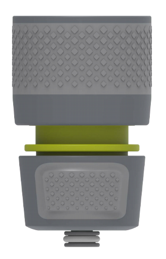 Ecloz - Raccord rapide AquaStop plastique D15 mm bi-matière – ECLOZ - Image 1