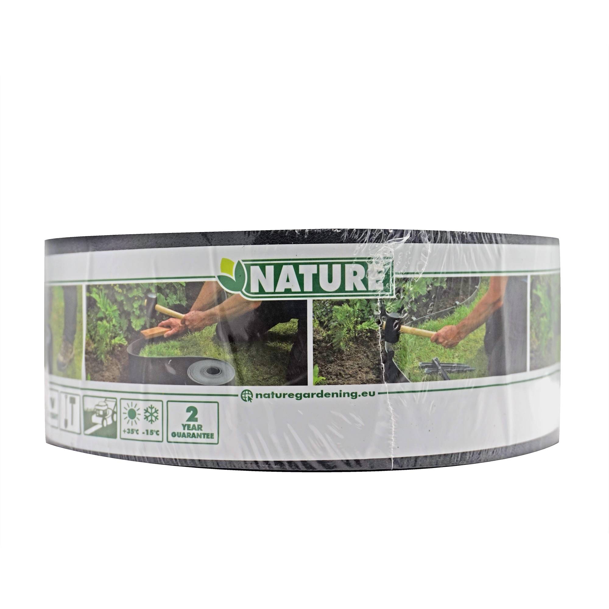 Outside Living - Bordure de jardin PE recyclé noir - NATURE - Image 1