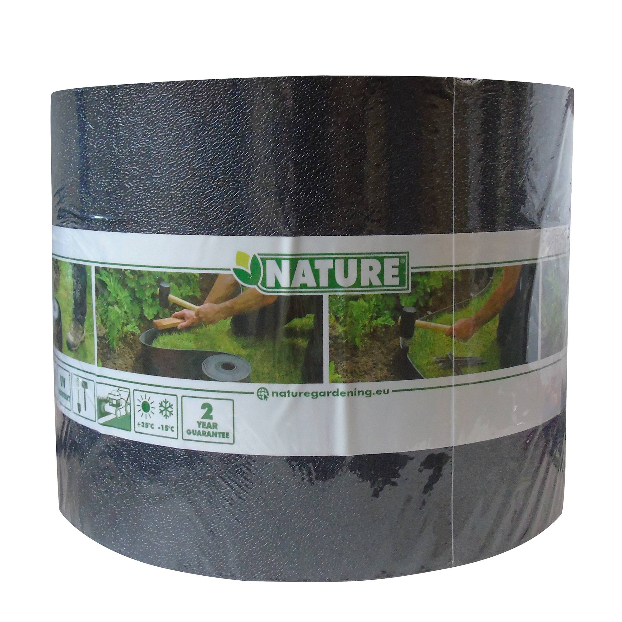 Bordure de jardin PE recyclé Noir – NATURE - Image 3