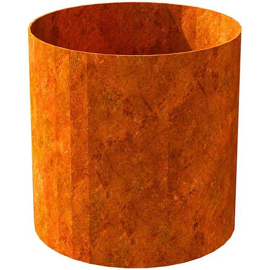 Cerland - Pot À Fleurs Rond Acier Corten Ø 11 cm H 11 cm – Cerland - Image 2