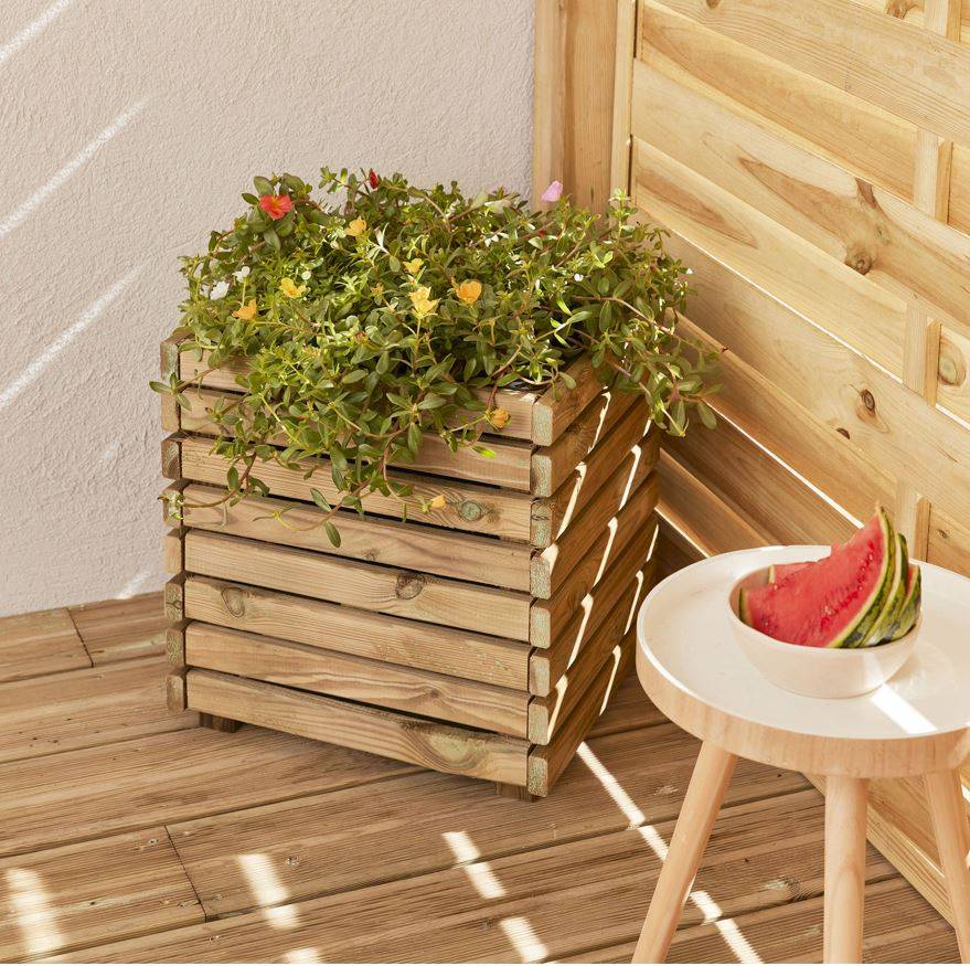 Cerland - Jardinière En Bois Bac Amovible - Cerland - Image 2