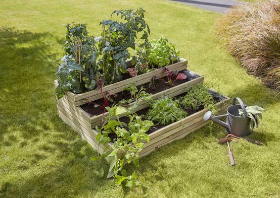 Cerland - Carré potager HORIZON ANGELIC 840x1150x340 mm - Image 4