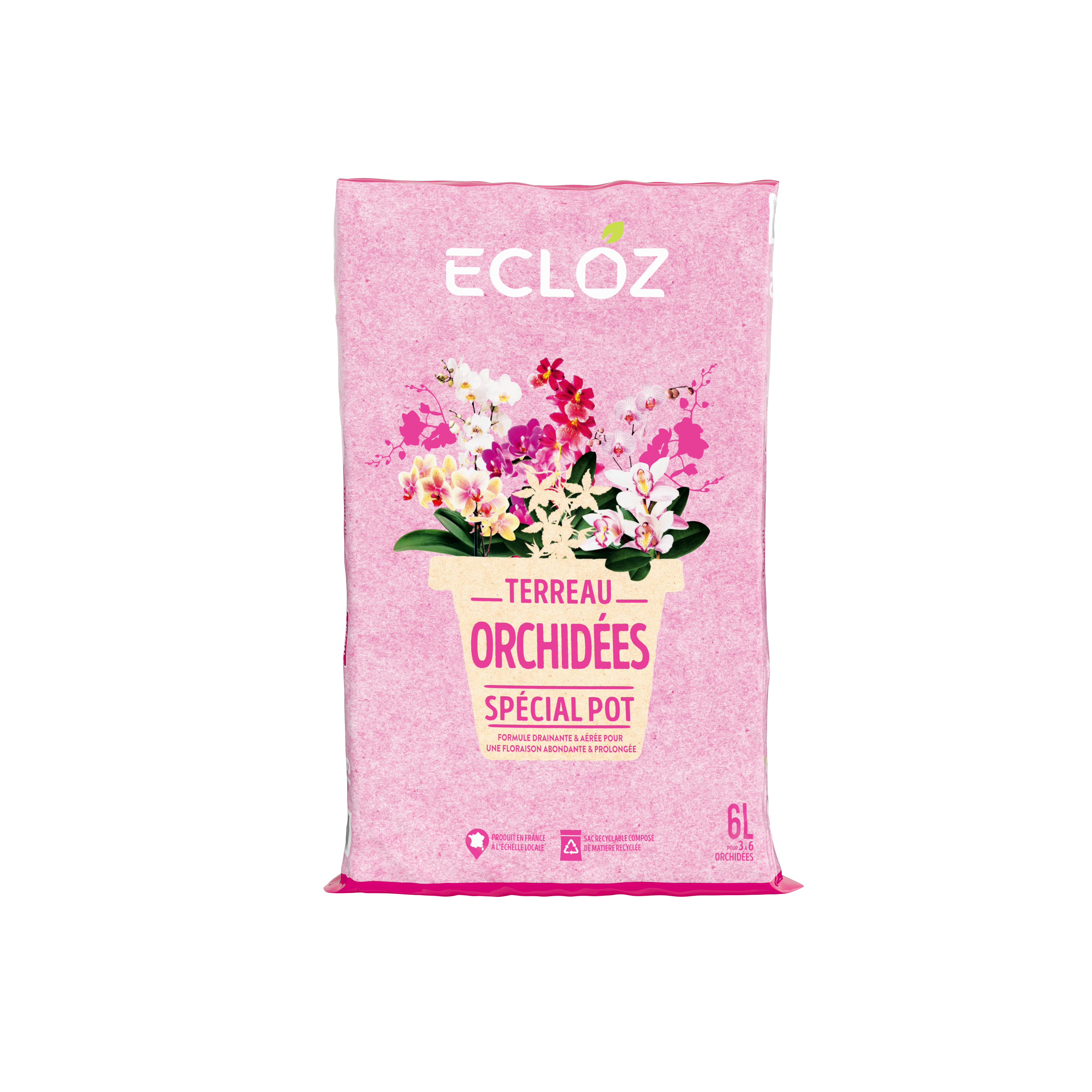 Ecloz - Terreau pour orchidées 6 L ECLOZ - Image 1