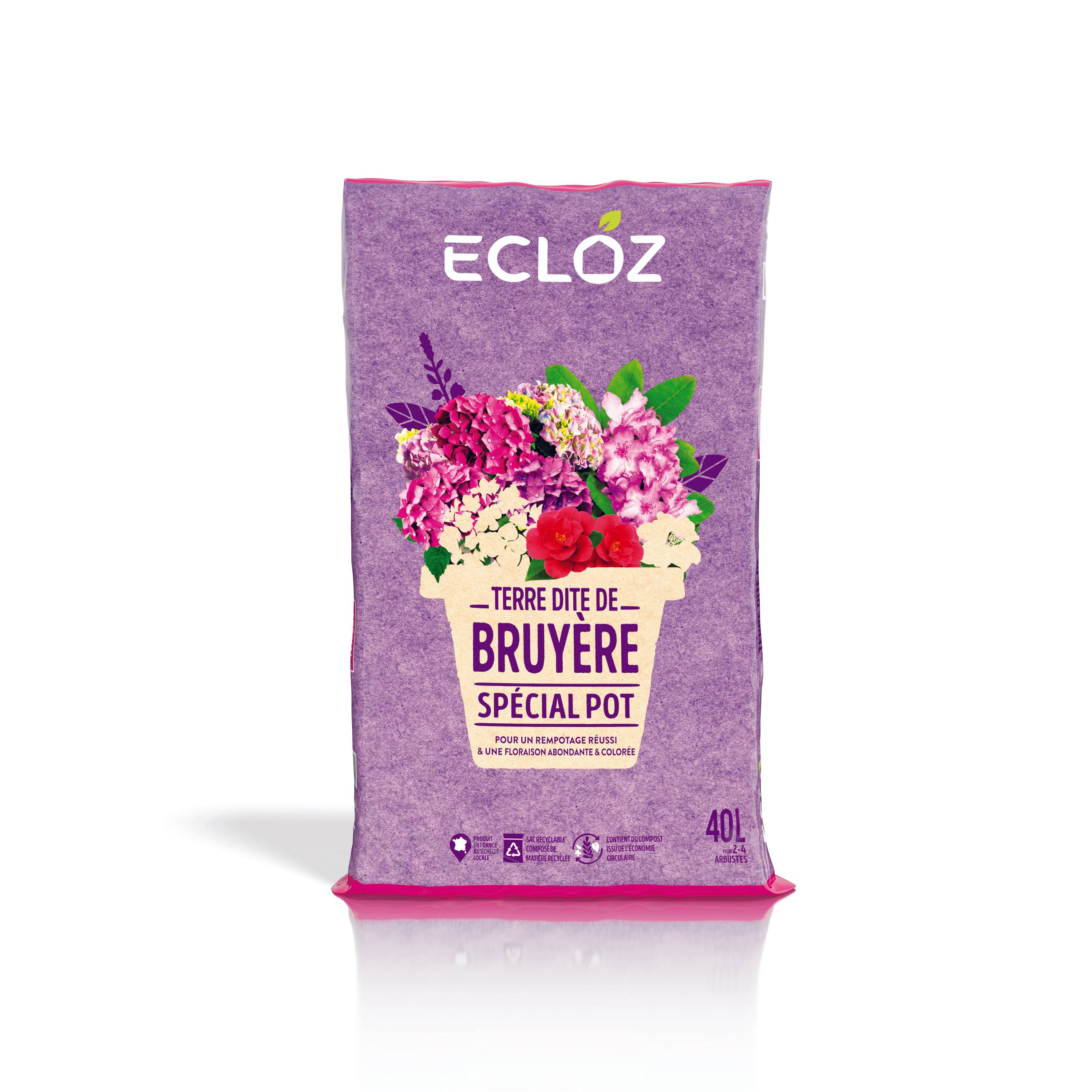 Ecloz - Terre dite de bruyère en pot 40L ECLOZ - Image 1