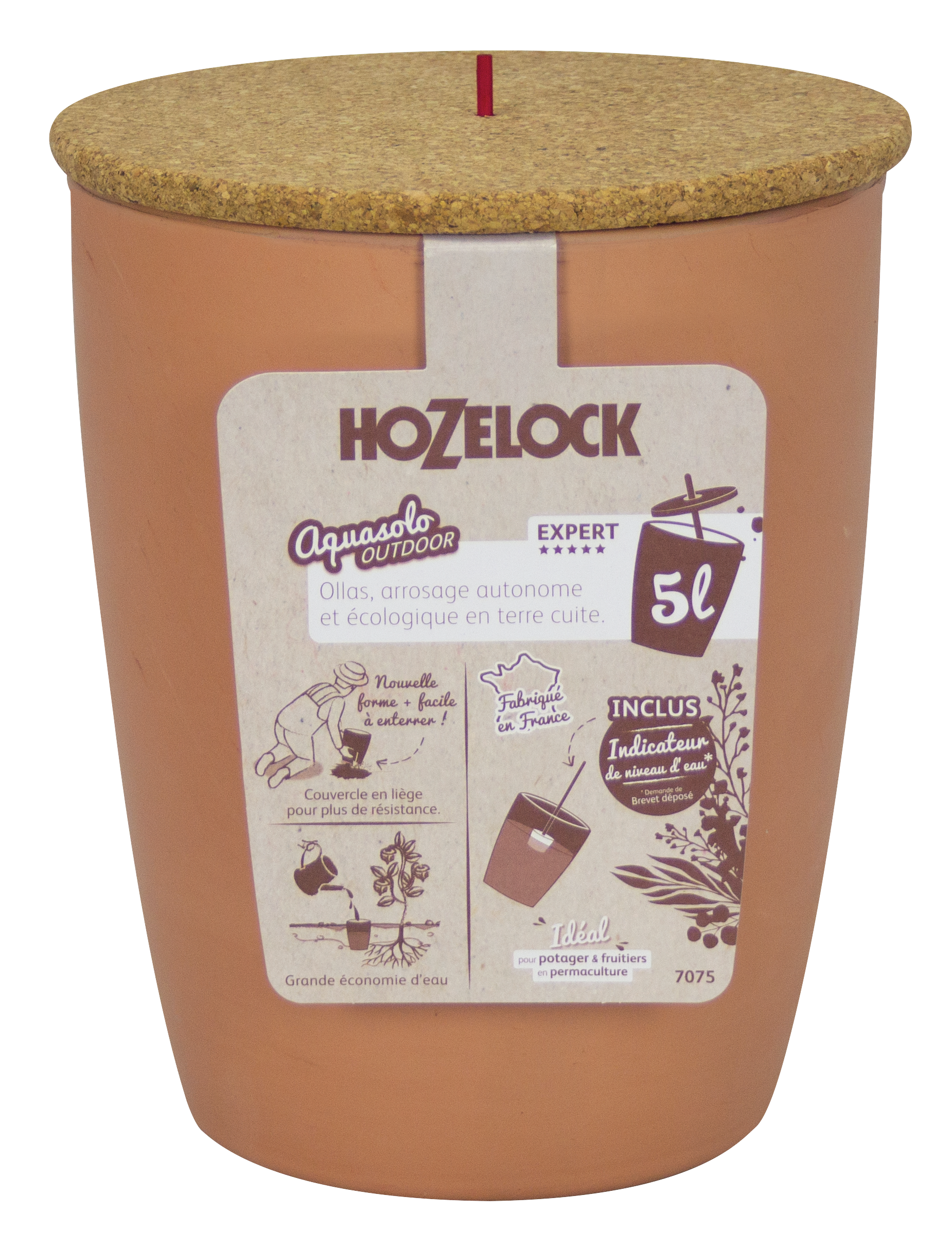 Hozelock - Réserve d'eau à enterrer terre cuite microporeux - HOZELOCK - Image 1