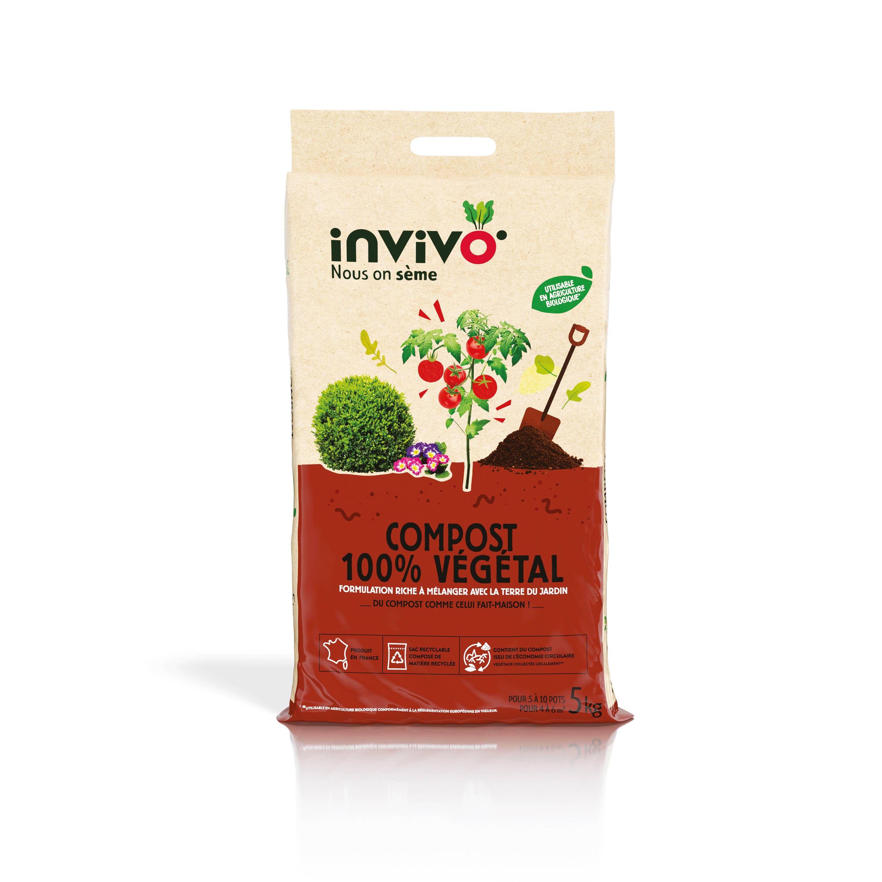 Invivo Nous On Sème - Compost 100 % végétal - INVIVO Nous on sème - Image 5