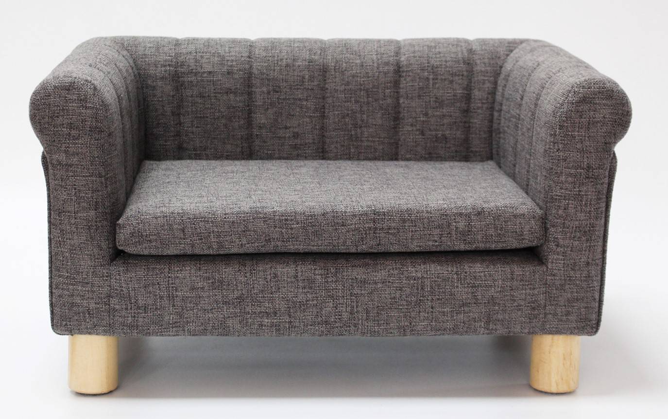 Pure Family - Pure Family - Canapé pour chats et chiens design gris - Taille S