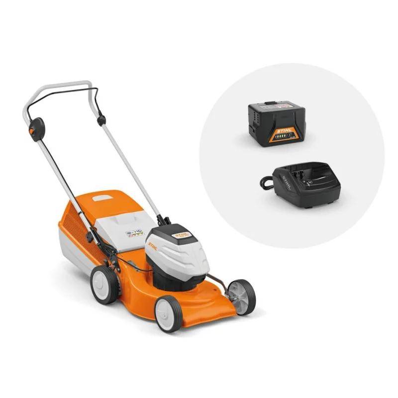 Tondeuse à gazon à batterie 46 cm avec bac de ramassage - Stihl - Image 1