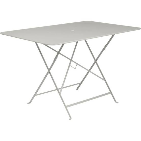 Fermob - Table de jardin rectangulaire pliante acier gris argile 6 personnes Bistro ECLOZ - Image 3