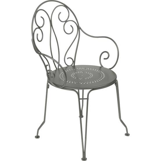 Fermob - Fauteuil de jardin acier romarin Montmartre Fermob