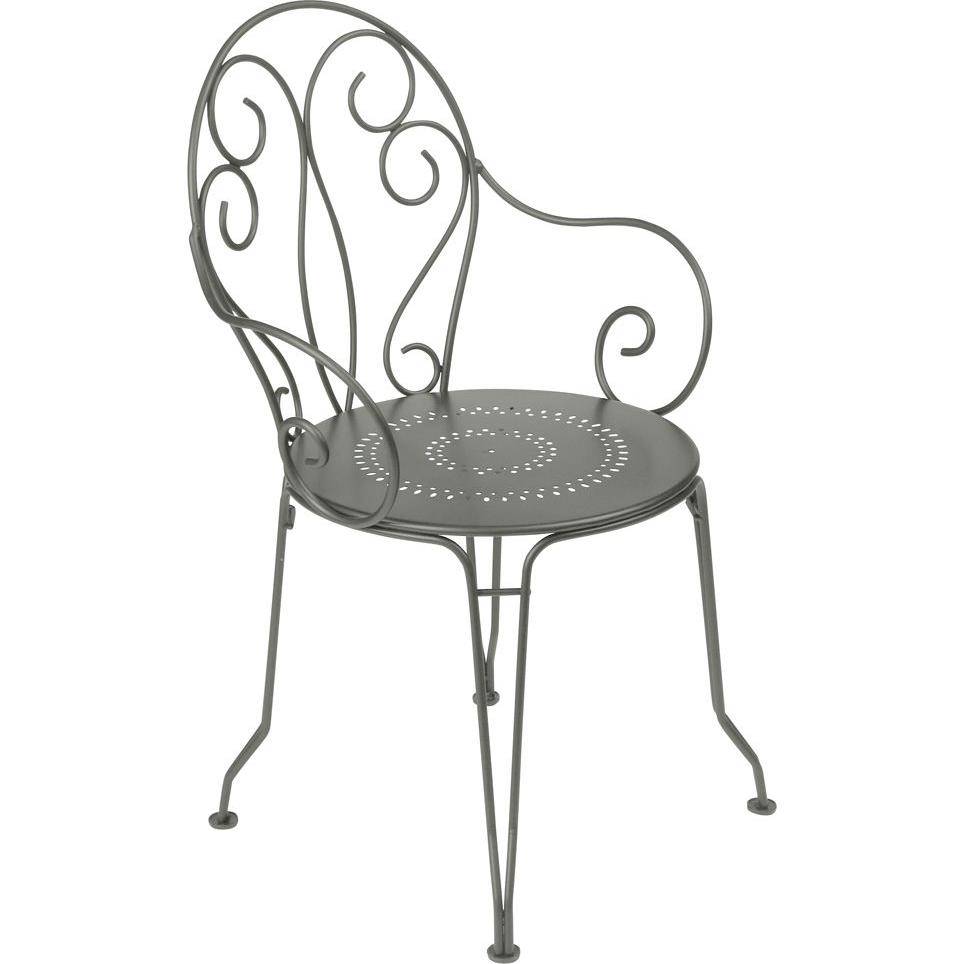Fermob - Fauteuil de jardin acier romarin Montmartre Fermob