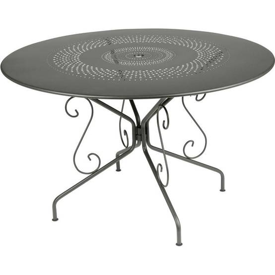 table de jardin ronde acier – FERMOB - Image 3