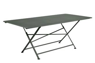 Table jardin pliante métal vert cactus 8 personnes – FERMOB