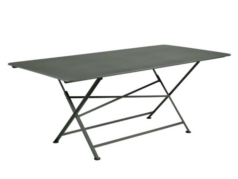 Table jardin pliante métal vert cactus 8 personnes – FERMOB - Image 2