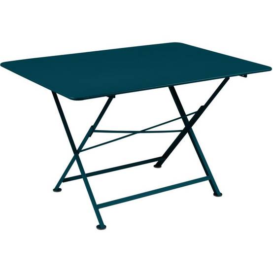 Fermob - Table de jardin rectangulaire pliante acier bleu acapulco 6 personnes Cargo Fermob - Image 4