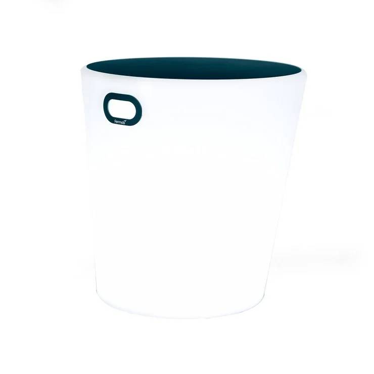 Tabouret lumineux extérieur LED métal Bluetooth H 44 cm - FERMOB - Image 2