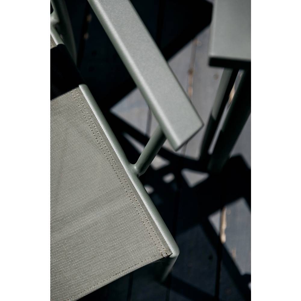 Fermob - Fauteuil de jardin alu textilène piment Costa Fermob - Image 3