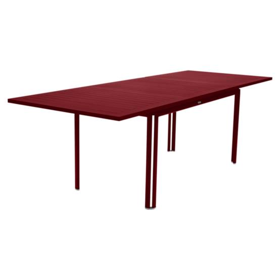 Fermob - Table de jardin rectangulaire extensible alu piment 10 personnes Costa Fermob - Image 1