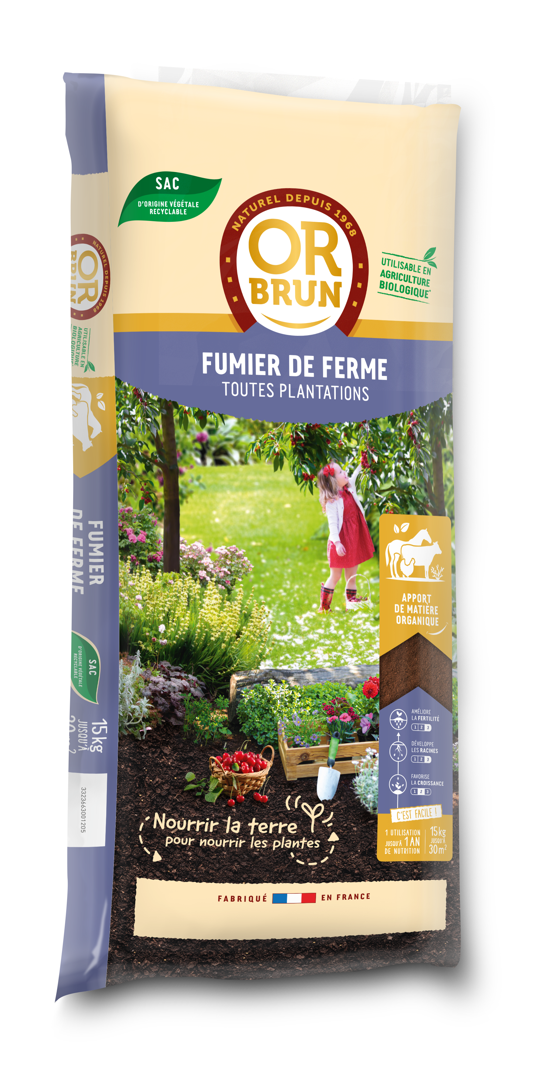 Or Brun - Fumier De Ferme Naturel - OR BRUN