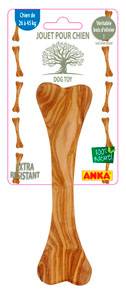 Anka - Os bois d'olivier pour chien l.10 x P.5 x H.25 cm
