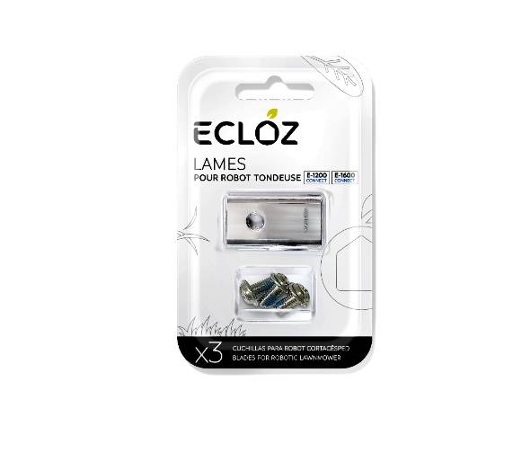 Ecloz - 3 lames pour robot tondeuse Ecloz 1200 et Ecloz 1600 - ECLOZ - Image 4
