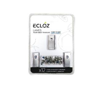 Ecloz - 12 lames pour robot tondeuse ECLOZ E-1200 et ECLOZ E-1600