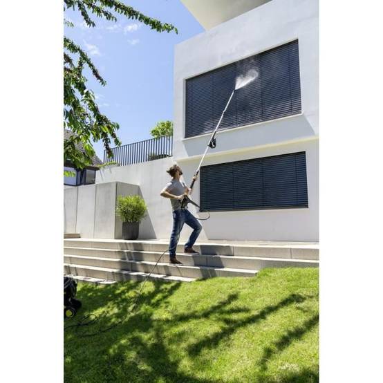 Lance télescopique nettoyeur haute pression aluminium noir Ø23.3 cm L.3.7-5 m TLA4 - Karcher - Image 9