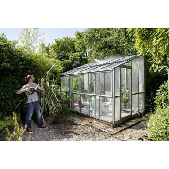 Lance télescopique nettoyeur haute pression aluminium noir Ø23.3 cm L.3.7-5 m TLA4 - Karcher - Image 10