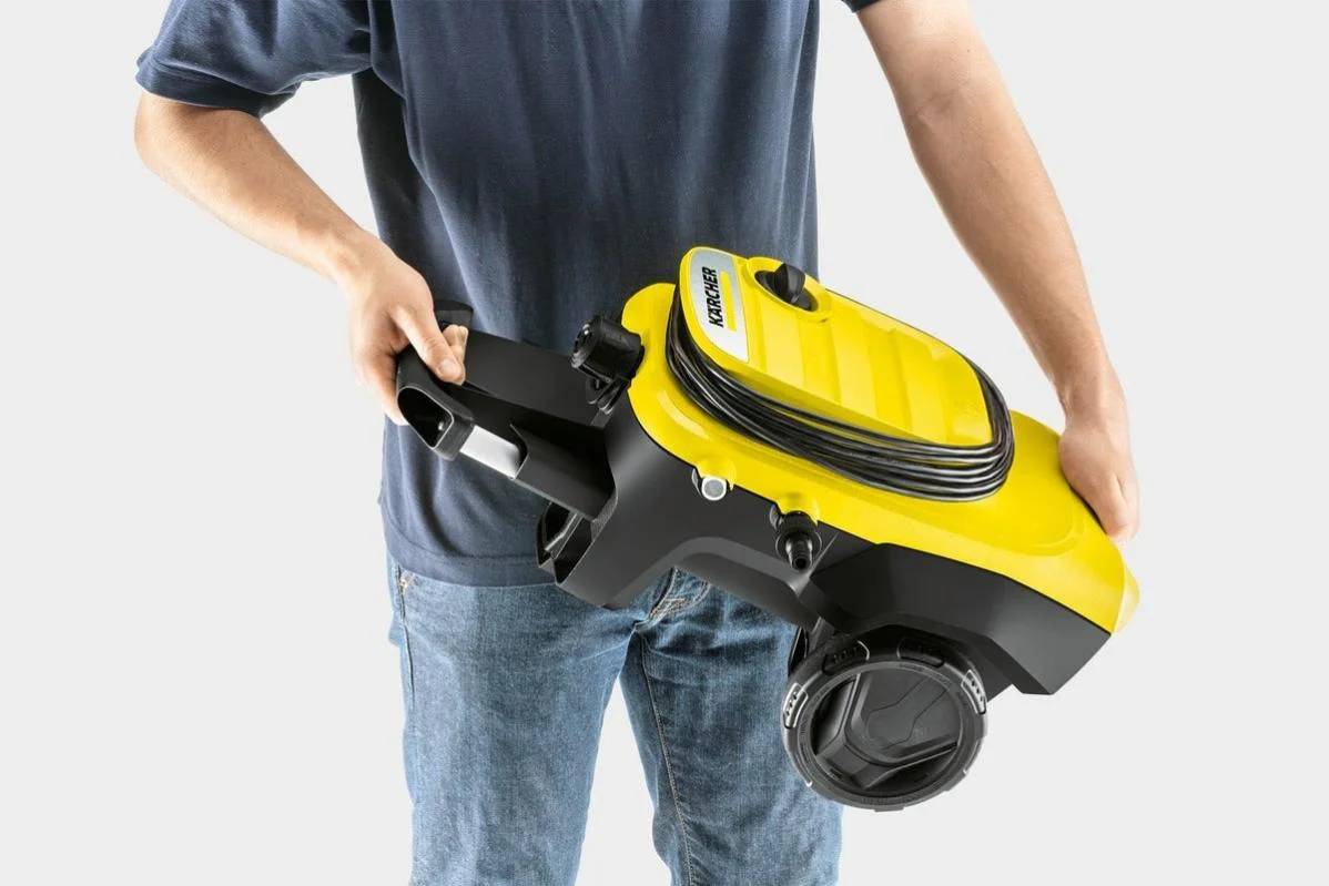 Nettoyeur haute pression K4 Compact jaune et noir L.34.8 cmxP.30.8 cmxH.52 cm - Karcher - Image 2