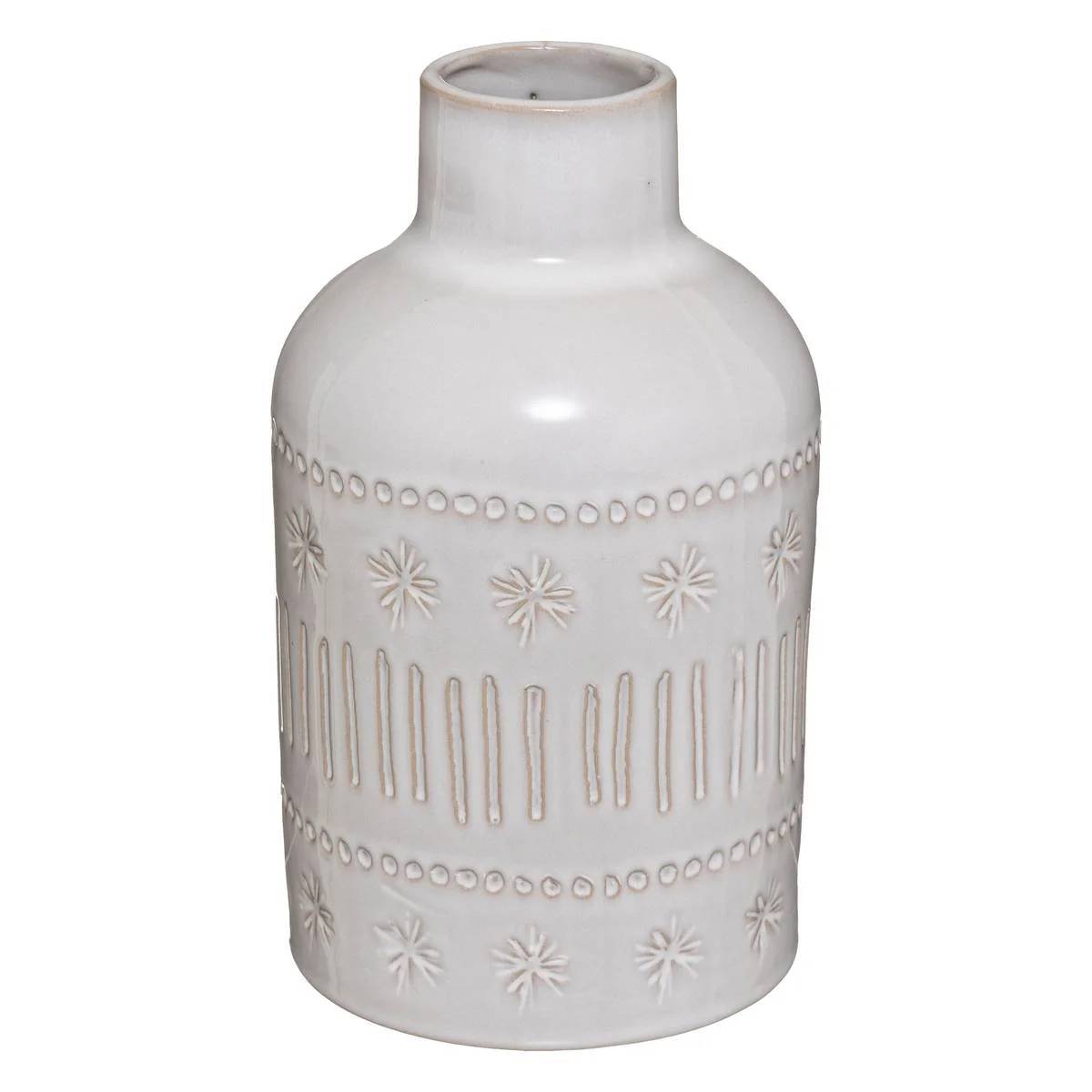 Vase en céramique ivoire - ATMOSPHERA - Image 1