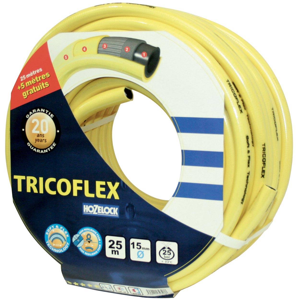 TRICOFLEX J 15 25M+5M gratuits