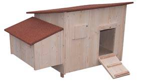 Poulailler Enclos Bois 4 Poules - LIFLAND