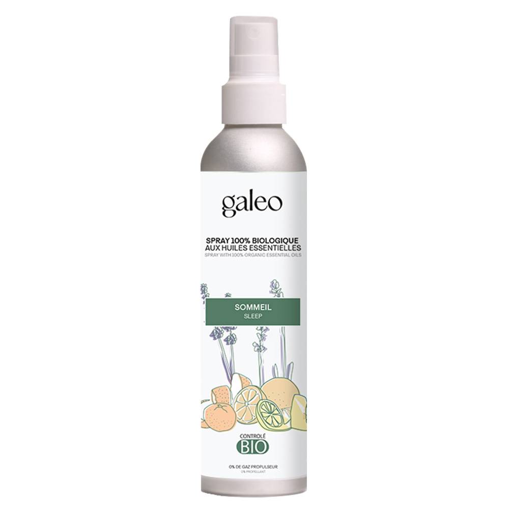 Galeo - Galeo - Spray bio sommeil huiles essentielles Ø.4,5 x H.20 cm - Image 2