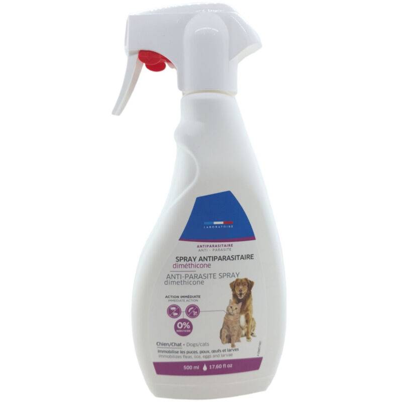 Spray antiparasitaire Diméthicone 500 ml - FRANCODEX