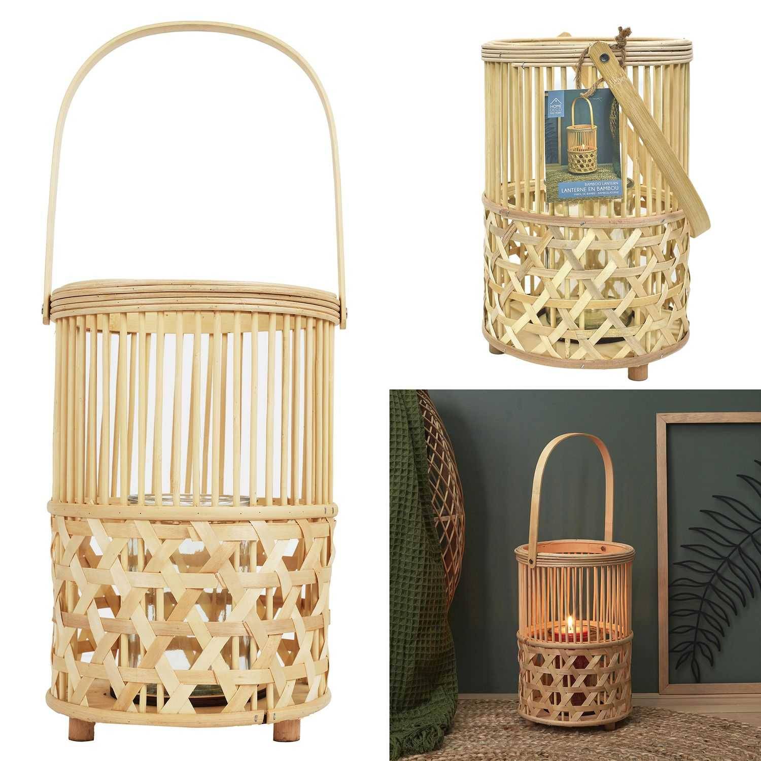 Lanterne Bambou - THE HOME DECO FACTORY