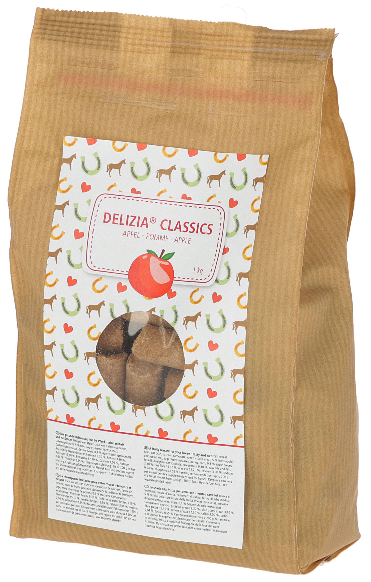 Friandises Delizia 1kg pomme