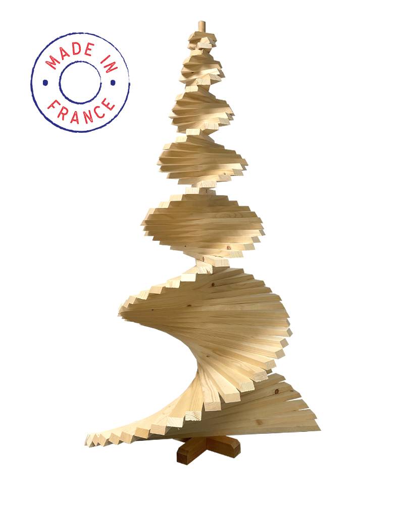 Mon Sapin Woody - Mon Sapin Woody - Sapin en bois modulable H.129 cm - Image 3