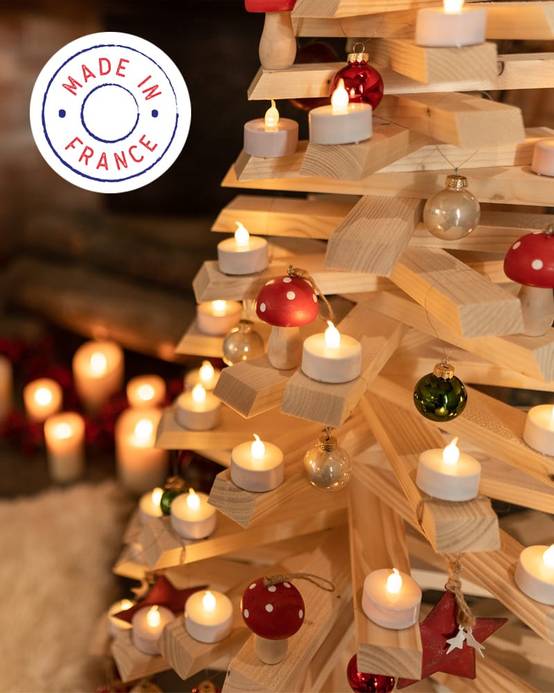 Mon Sapin Woody - Mon Sapin Woody - Sapin en bois modulable H.129 cm - Image 6