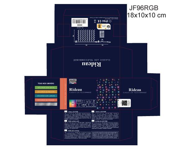 Blachere Illumination - Rideau LED L.2 x l.2m - RGB - Blachere Illumination - Image 3