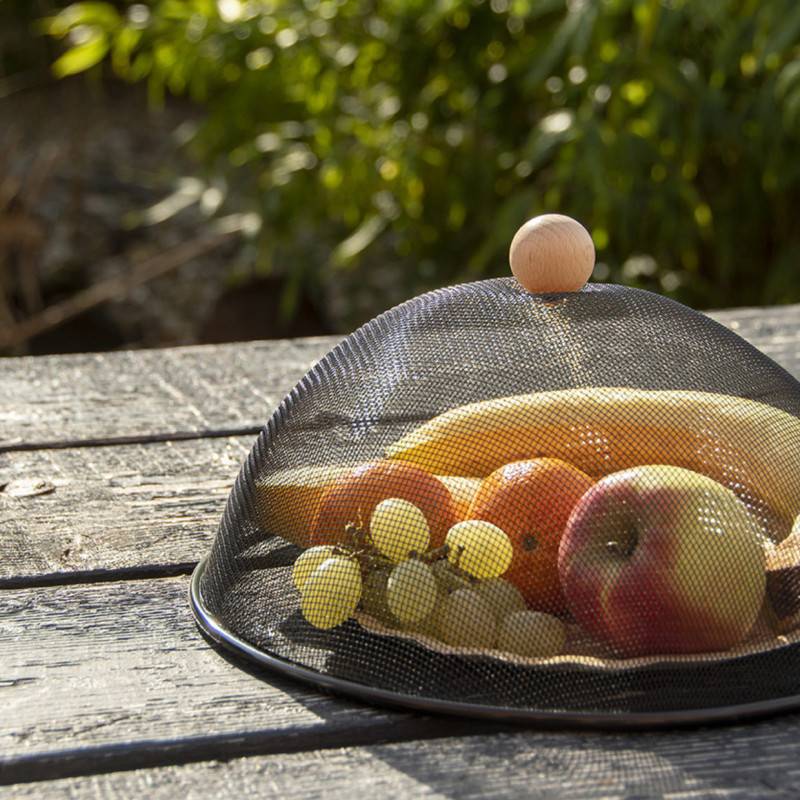 Cloche alimentaire fonte noire Ø30 H.16,3 cm - Esschert design - Image 4
