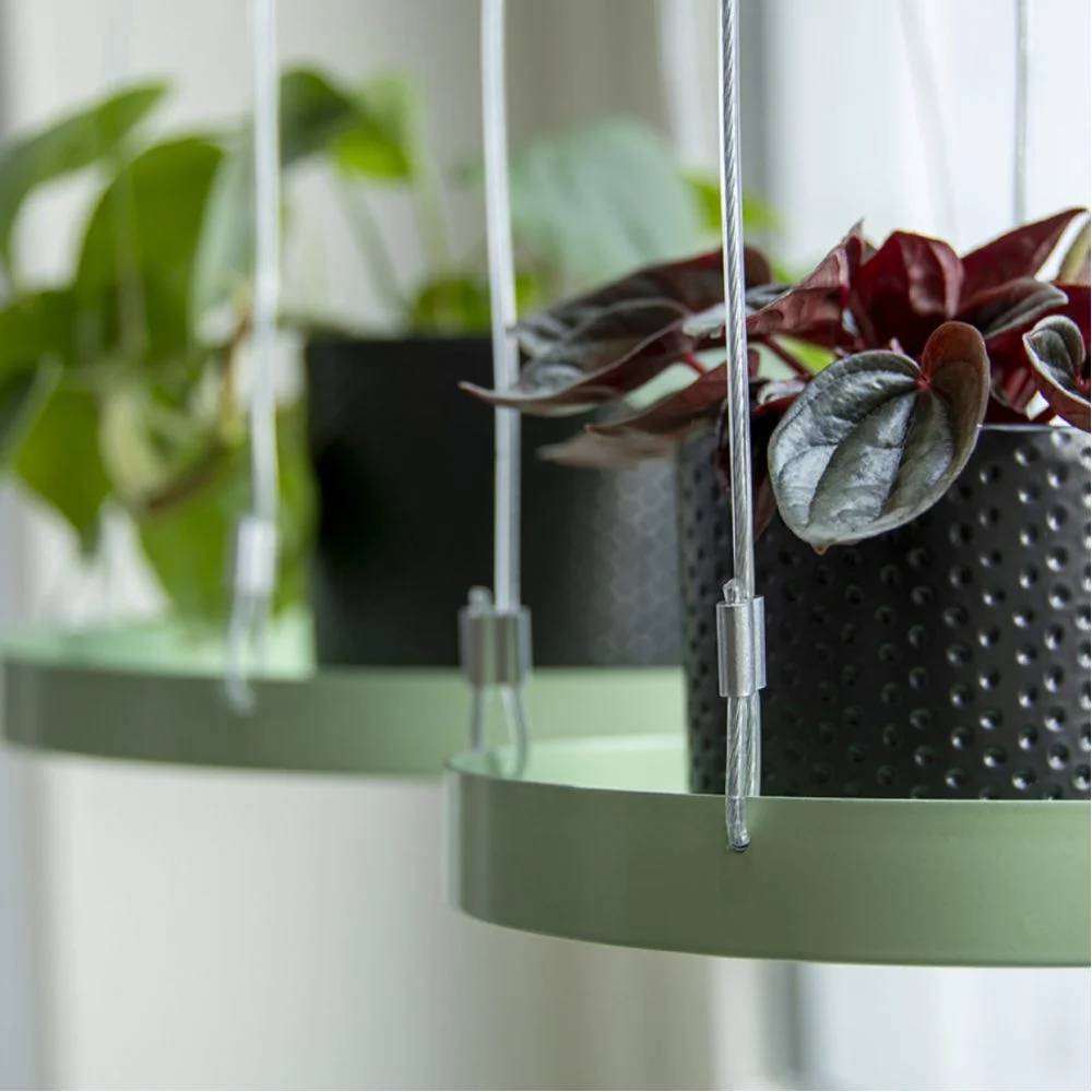 Support à plantes rond vert – ESSCHERT DESIGN - Image 4