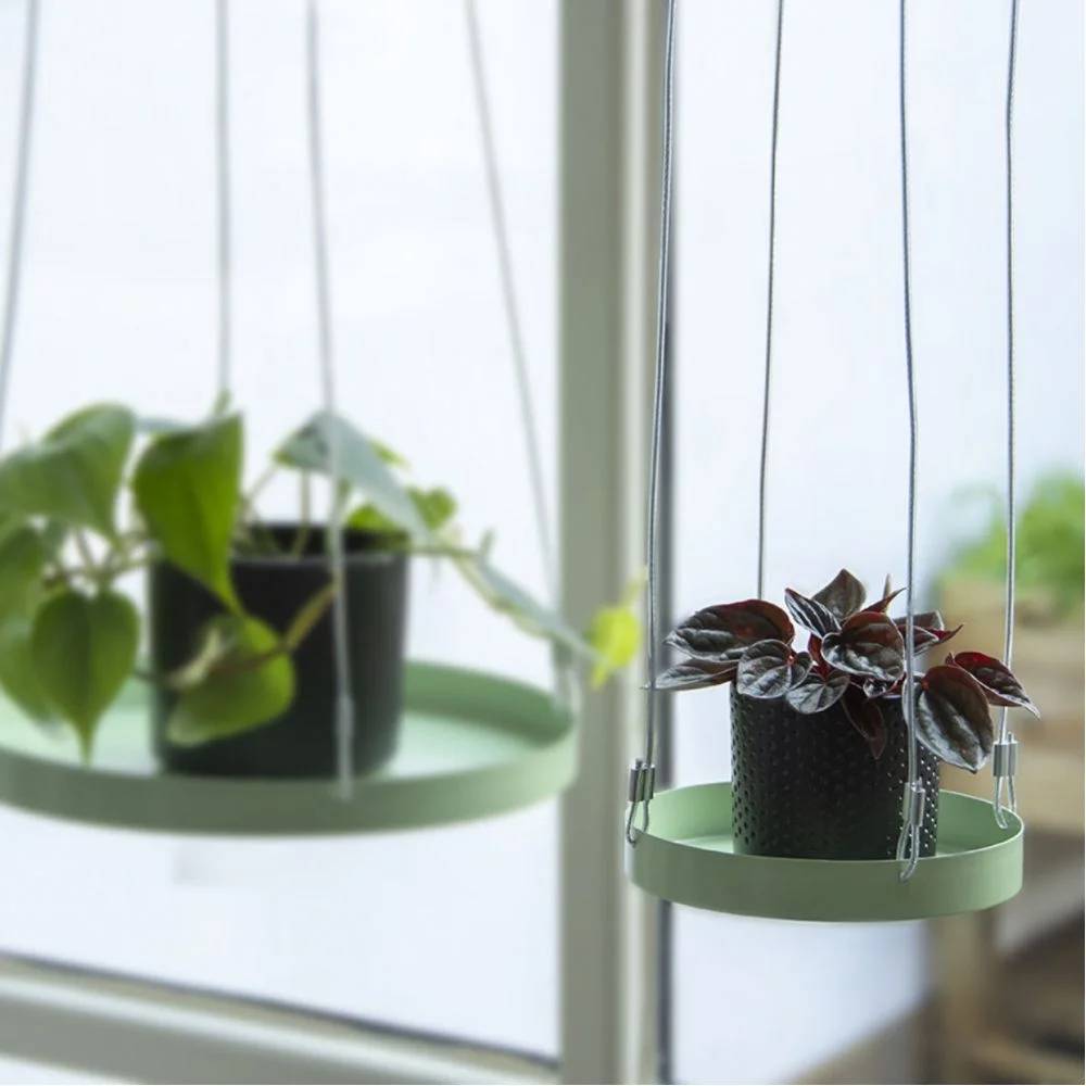Support à plantes rond vert – ESSCHERT DESIGN - Image 5
