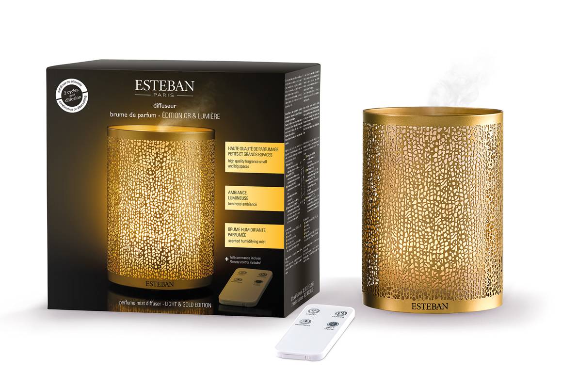 Esteban - Diffuseur brume de parfum - Édition Or & Lumière - Image 4