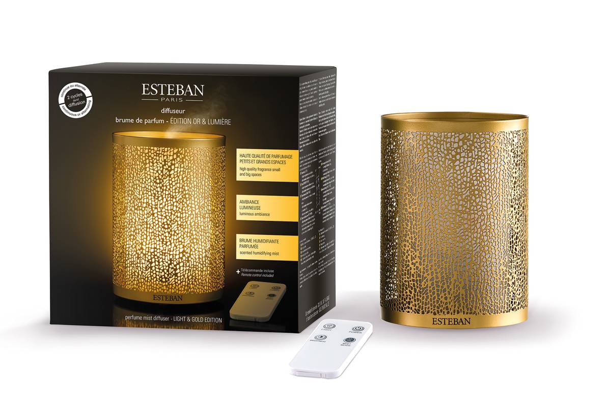Esteban - Diffuseur brume de parfum - Édition Or & Lumière - Image 5